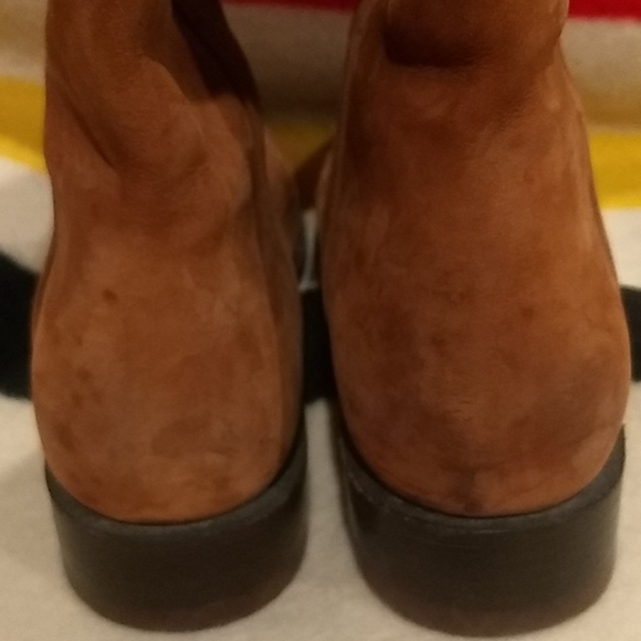 El Canelo tan suede boots - Picture 4 of 5